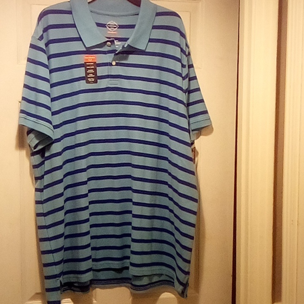 ST JOHNS BAY  XXL BLUE STRIPES